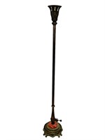 Antique Torchiere Floor Lamp