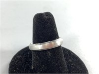 Stainless steel ring size 7 3/4