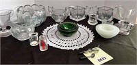 Art Deco Glass Tea Service; More