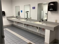Counter, Sinks, Dispensers