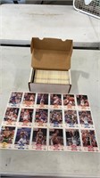 Lot of basketball cards set may not be complete.