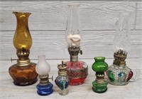 (6) Decorative Oil Lamps