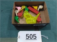 Box of Plastic Whistles