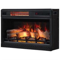 26-in Infrared Electric Fireplace Insert