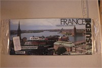 France/ Sverige Retail Stamp Pack