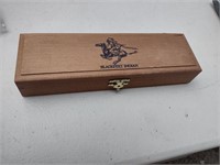 Blackfeet Indian Wooden Box