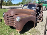 E. CHEVROLET 1947-1953 TRUCK CAB & DOORS