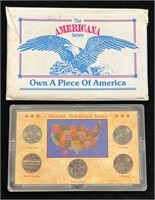 2001 Historic Americana Series Quarter Set