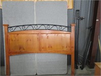 King Modern Headboard~Frame~Boxsprings SETUP