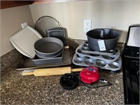 Bakeware & Misc. On Counter
