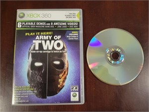 XBOX 360 ARMY OF TWO VIDEO GAME