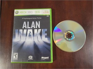 XBOX 360 ALAN WAKE VIDEO GAME