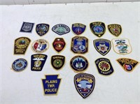 Lot of (20) Different Police Dept Patches