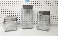 Nice Glass Canister Set