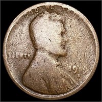 1909-S Wheat Cent NICELY CIRCULATED