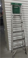 6' Warner aluminum step ladder