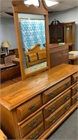 Charter Oak Dresser and Mirror