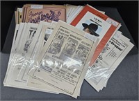 (AL) Movie Ephemera Lot Includes Posters And