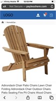 Adirondack folding chair