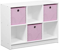 Furinno 3x2 Cube Storage Bookcase Organizer