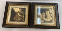 (2) Framed Pictures of Women