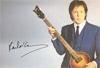 Autograph Paul McCartney Photo