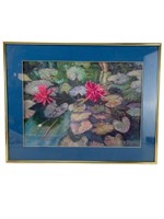 Margaret Wasielewski original pastel lily pond art