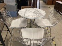 Circular Table and 3 Chairs