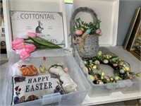 2 Totes Easter Decorations