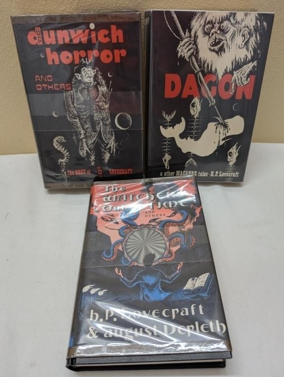 H.P. Lovecraft - Dunwich horror - Dagon - book lot
