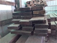 Pine lumber, 2.5 x 9, 23 pieces