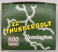 (Y) 500 Rimfire Cartridges Rounds 22 Thunderbolt
