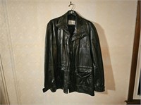 Saddlery Leather Jacket Size size unk.