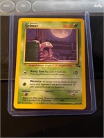 Original 1999 Grimer Pokemon Trading Card