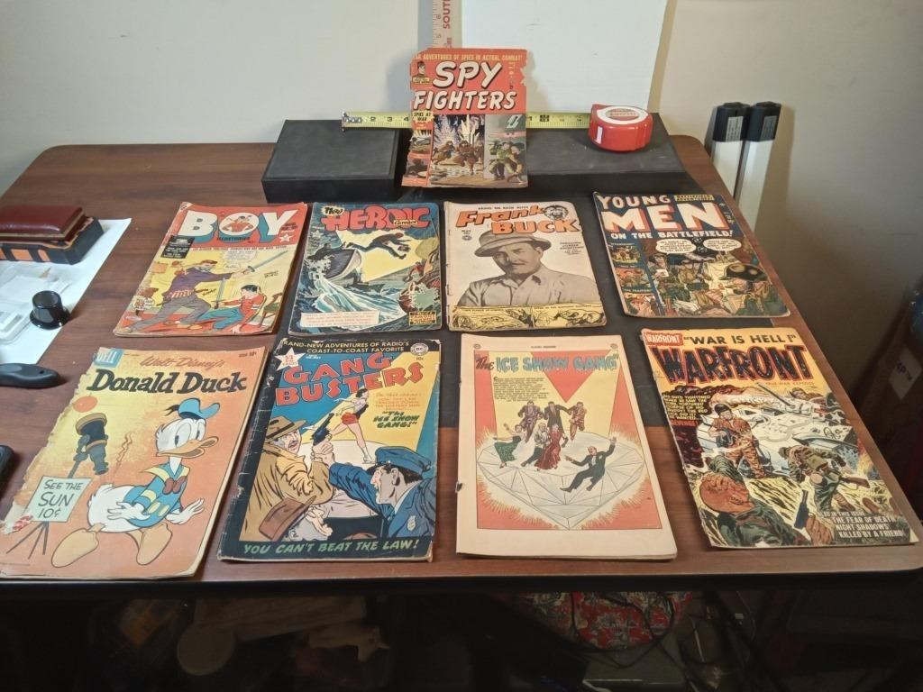 7 - 1950 - 51 Golden Age comics Gang Busters,Boy,