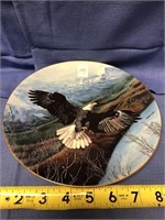 Collector Eagle plate - Freedom by Charles Fracé