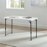 Mainstays 4ft Adjustable Table  Indoor/Outdoor