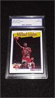 Michael Jordan 1991 Hoops GEM MT 10 Milestones