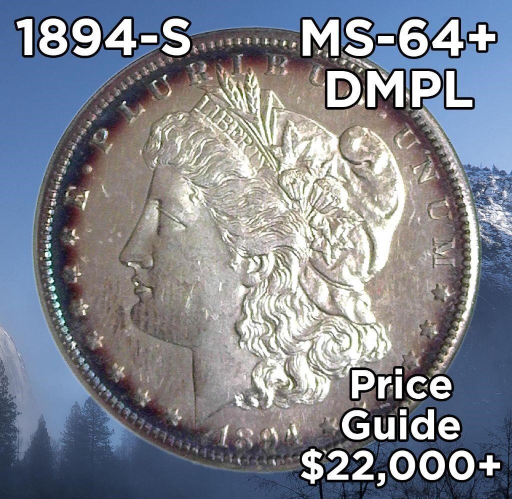 Thursday Coin Sale: Morgans, Eagles, World, Cents, & More