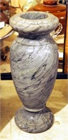 10" Polished Marble Flower Display Vase W Drain
