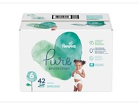 Pampers Pure Protection Diapers sz 6 21ct