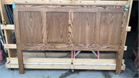 Wooden headboard 80in