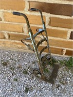 Vintage Barrel Hand Truck 2 Handles