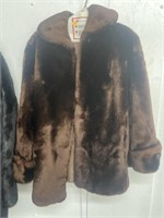 Real fur jacket