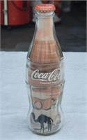 Middle Eastern Sand Art Coca-Cola Bottle