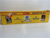 1990 Score MLB Baseball Card Complete Set