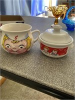 TWO CAMPBELL SOUP BOWLS