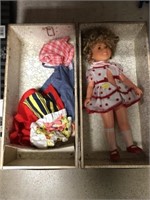 Ideal Toy Co. Plastic Body Shirley Temple Doll
