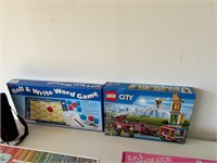 Lego City Fire Engine, Roll & Write Word Game