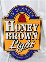 Honey Brown Beer sign